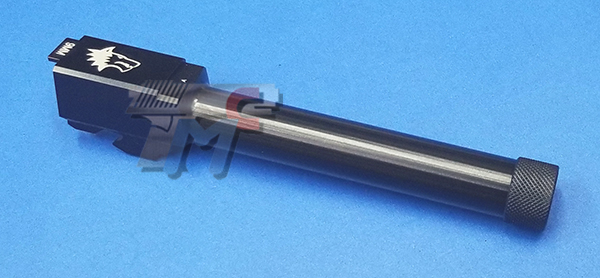 Detonator Lone Wolf Outer Barrel for Marui Glock 17/18C GBB (14mm-)(Black) - Click Image to Close